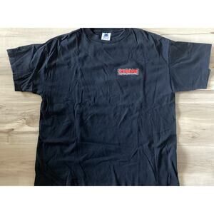 Vintage Xtreme Attitude Sportswear Black T Shirt XL USA Single Stitch